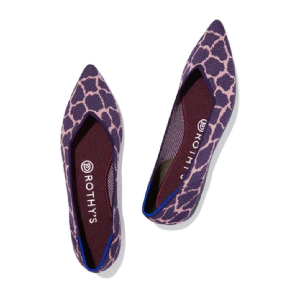 Rothy’s | The Point Giraffe Violet - Never Washed!